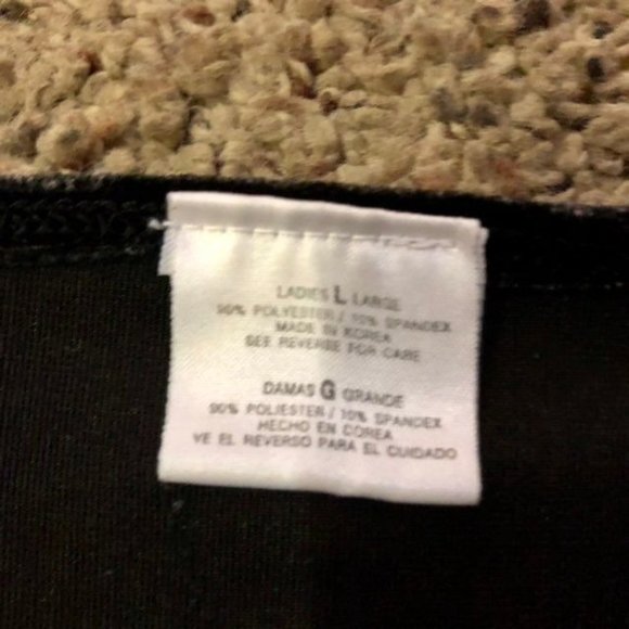 White Stag Black Top Womens L Used - Picture 6 of 6